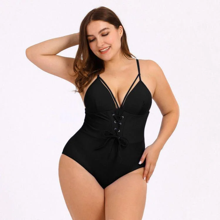 Plus size athletic swimwear for lap swimmingTracy Plus Size Swimsuit