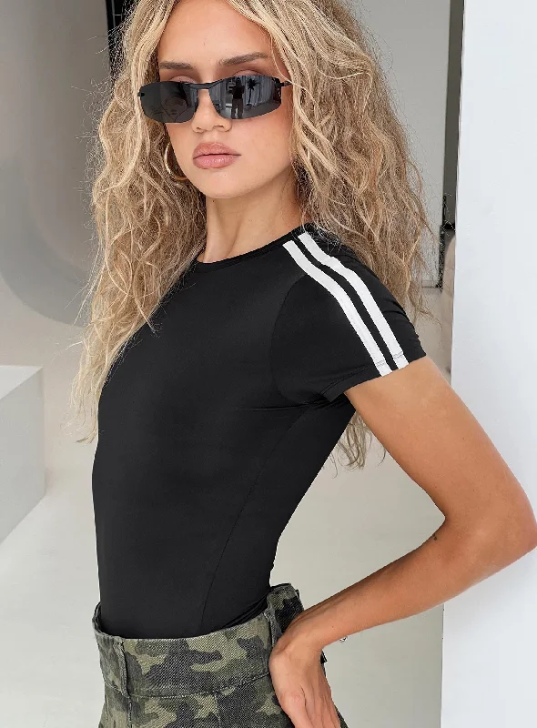 Sleeveless Bodysuits for a Cool and Casual Summer LookEdensi Bodysuit Black