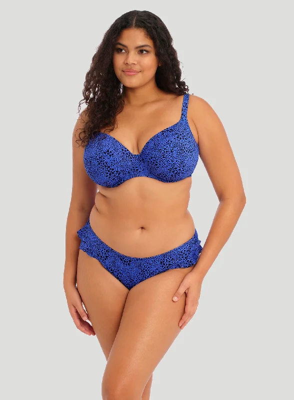 String bikini for a minimalistic and sexy beach styleElomi Swim: Pebble Cove High Leg Brief Blue String bikini for a minimalistic and sexy beach styleElomi Swim: Pebble Cove High Leg Brief Blue