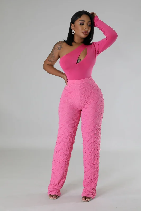 Plus - Size Bodysuits with a Comfortable and Flattering FitFall Back Bodysuit Pant Set