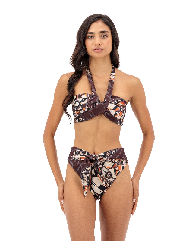 High - performance bikini with quick - drying fabric for active swimmersGiselle Bikini Bottom | Print High - performance bikini with quick - drying fabric for active swimmersGiselle Bikini Bottom | Print