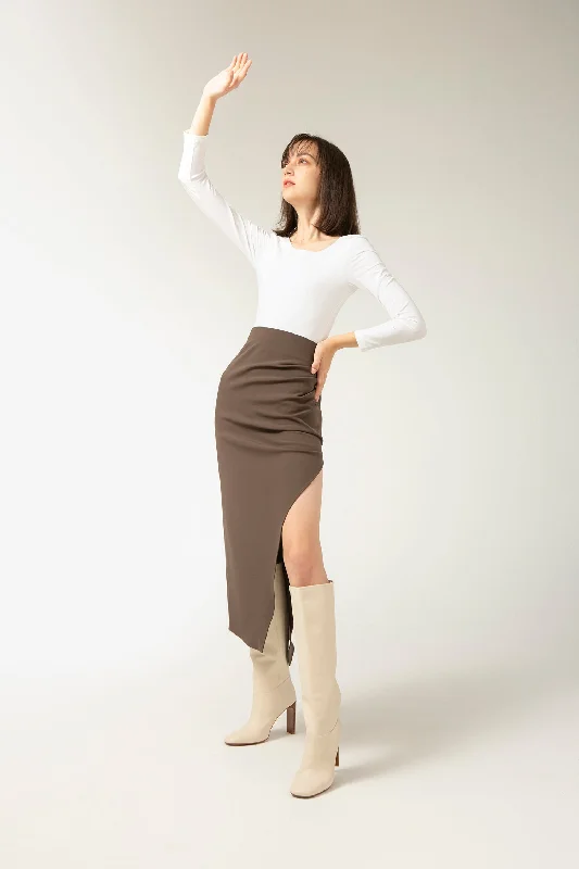Maternity Bodysuits for Expecting Mothers' ComfortHAYE Body - White