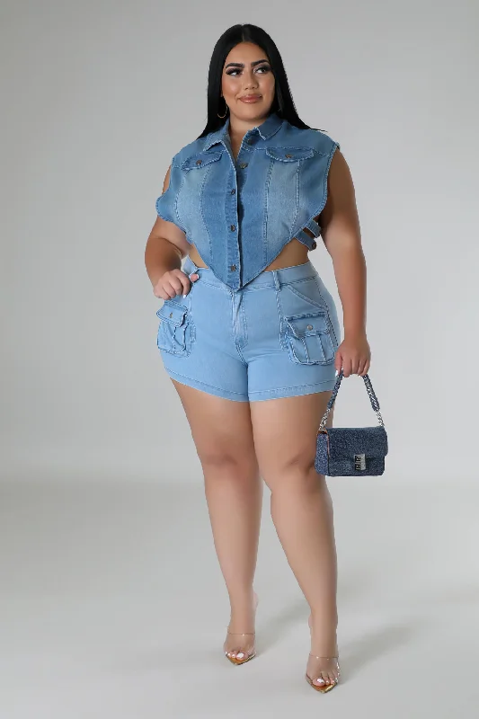 B-DENIM/BLUE Med