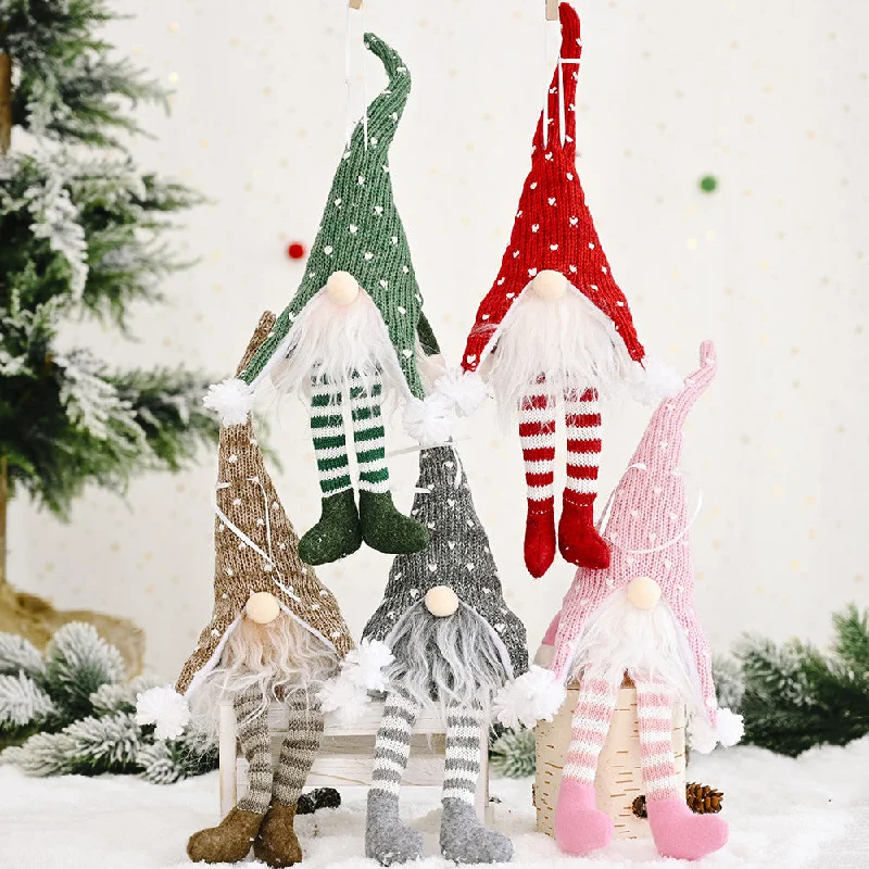 Convertible Straps Bodysuits for Multiple Styling OptionsLight-Up Long Leg Faceless Gnome