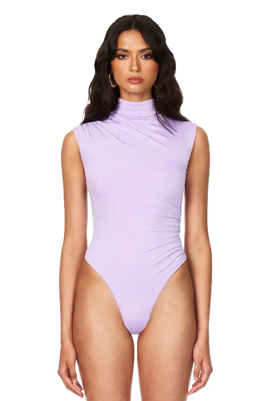 Maternity Bodysuits for Expecting Mothers' ComfortOlivia High Neck Bodysuit
