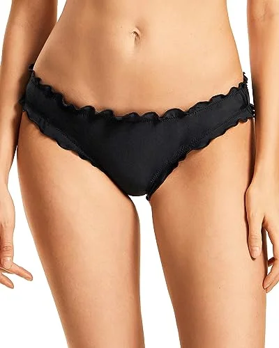 Sports bikini for high - intensity water activities like surfingRuched Swimsuit Bottom High Cut Bikini Bottom