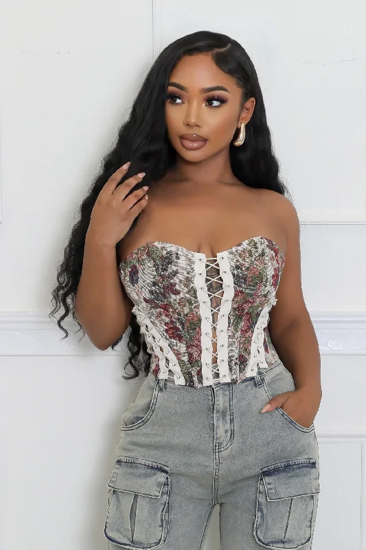 High - Neck Bodysuits for a Modest and Sophisticated LookSmoking Hot Corset Top