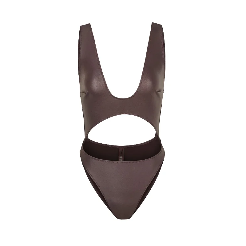 Neon Bodysuits to Stand Out at PartiesWET JERSEY CUT OUT BODYSUIT | COCOA