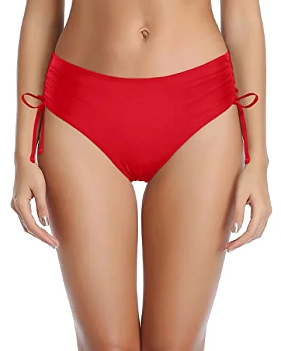 Maternity bikini for expecting mothers to enjoy the beach comfortablyFlattering Side Tie Bikini Bottom For Ladies-Red Maternity bikini for expecting mothers to enjoy the beach comfortablyFlattering Side Tie Bikini Bottom For Ladies-Red
